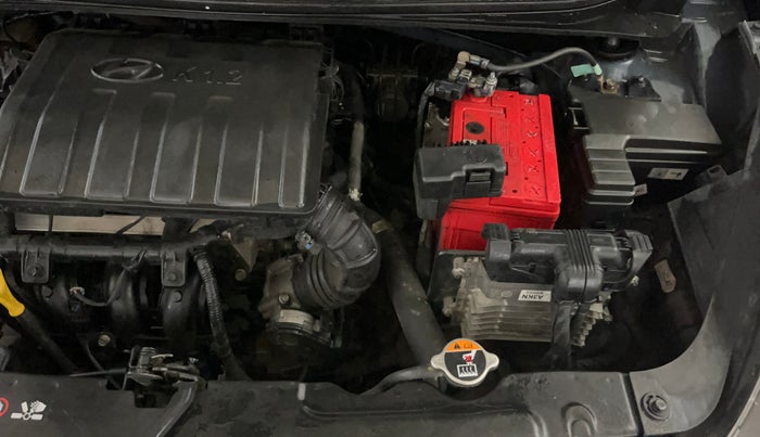 2021 Hyundai GRAND I10 NIOS SPORTZ AMT 1.2 KAPPA VTVT, Petrol, Automatic, 62,610 km, Engine View - Left