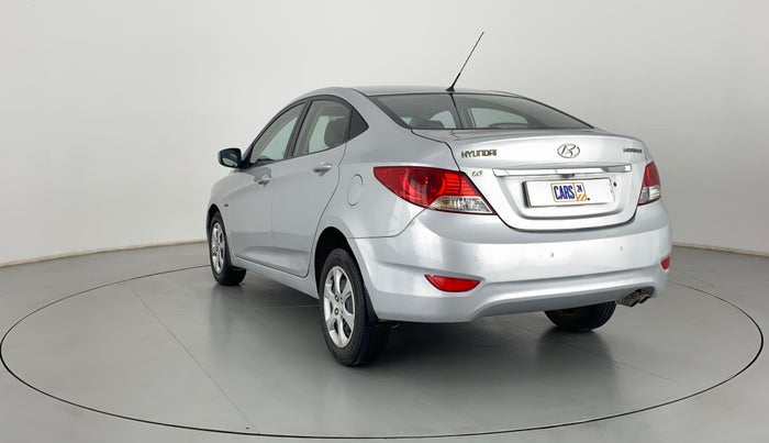 2013 Hyundai Verna FLUIDIC 1.6 EX VTVT, CNG, Manual, 99,128 km, Left Back Diagonal