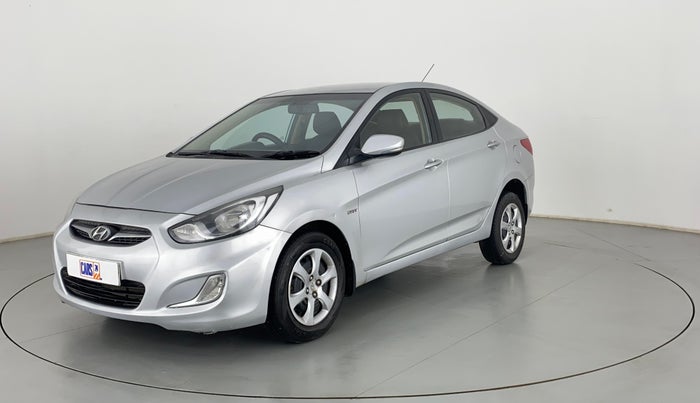 2013 Hyundai Verna FLUIDIC 1.6 EX VTVT, CNG, Manual, 99,128 km, Left Front Diagonal