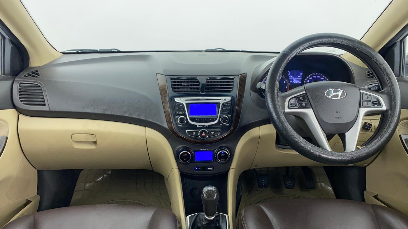 2013 Hyundai Verna FLUIDIC 1.6 EX VTVT, CNG, Manual, 99,128 km, Dashboard