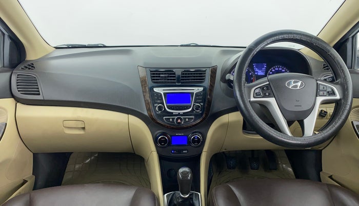 2013 Hyundai Verna FLUIDIC 1.6 EX VTVT, CNG, Manual, 99,128 km, Dashboard