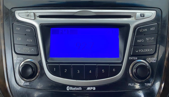 2013 Hyundai Verna FLUIDIC 1.6 EX VTVT, CNG, Manual, 99,128 km, Infotainment System