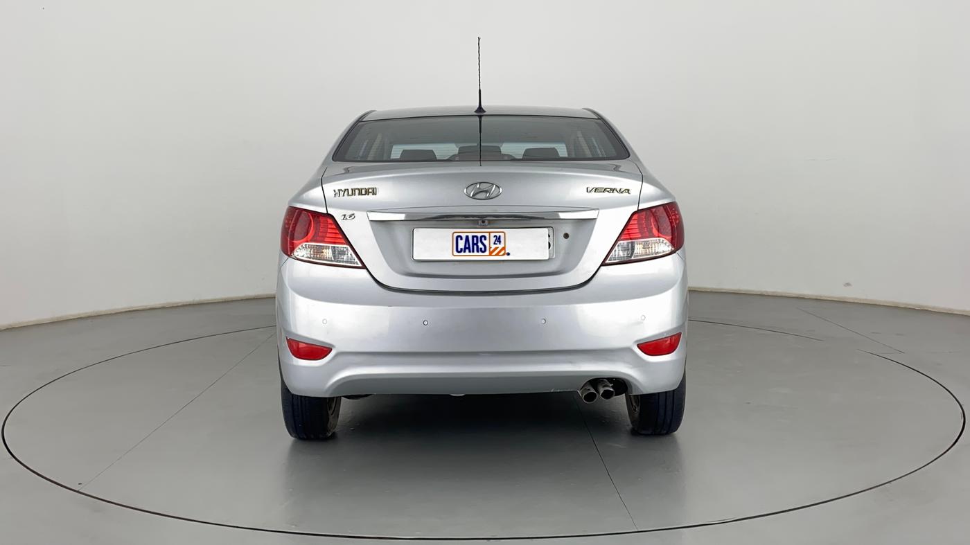 2013 Hyundai Verna FLUIDIC 1.6 EX VTVT, CNG, Manual, 99,128 km, Back/Rear
