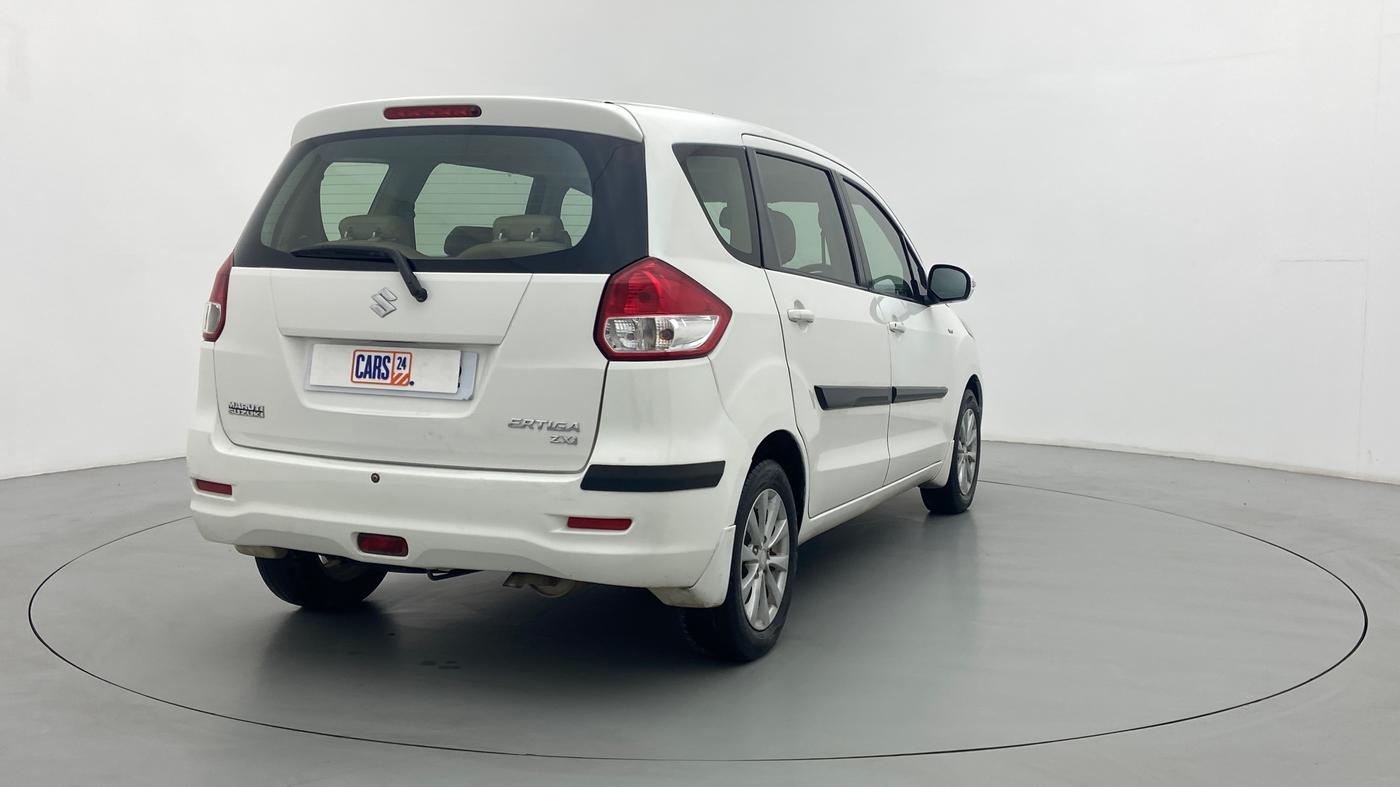 2012 Maruti Ertiga ZXI, Petrol, Manual, 74,927 km, Right Back Diagonal