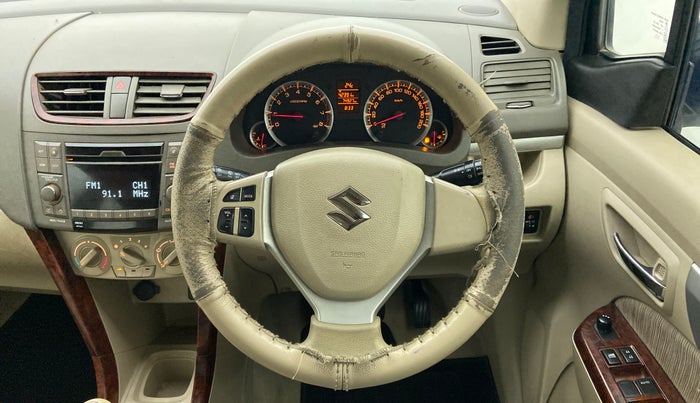 2012 Maruti Ertiga ZXI, Petrol, Manual, 74,927 km, Steering Wheel Close Up