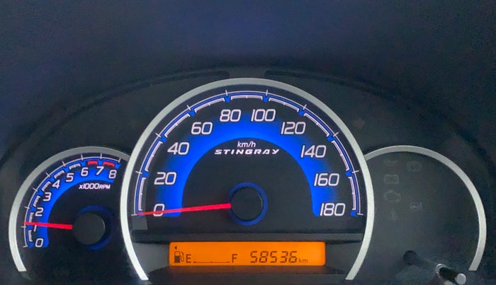 2013 Maruti Wagon R Stingray LXI, Petrol, Manual, 58,662 km, Odometer Image