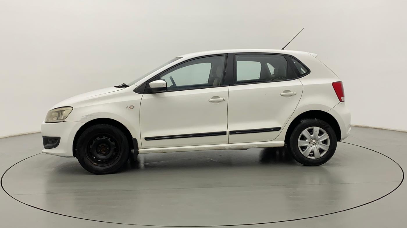 2010 Volkswagen Polo TRENDLINE 1.2L PETROL, Petrol, Manual, 1,02,504 km, Left Side