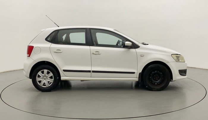 2010 Volkswagen Polo TRENDLINE 1.2L PETROL, Petrol, Manual, 1,02,504 km, Right Side View
