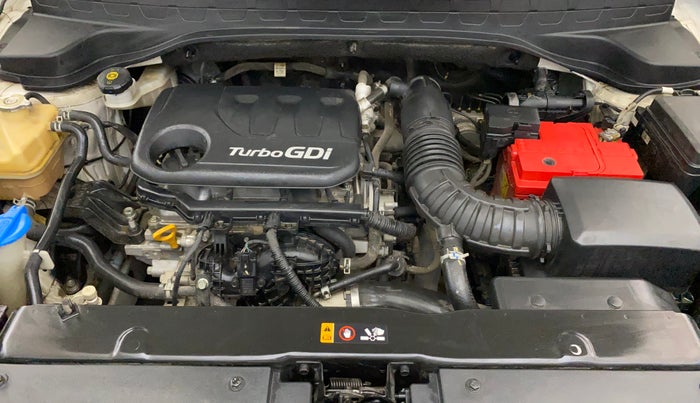 2021 KIA SONET HTX 1.0 IMT, Petrol, Manual, 77,311 km, Engine View