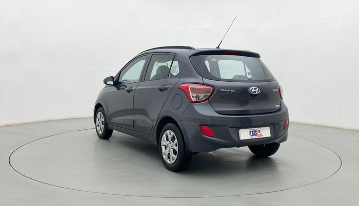 2016 Hyundai Grand i10 SPORTZ 1.2 KAPPA VTVT, Petrol, Manual, 43,566 km, Left Back Diagonal