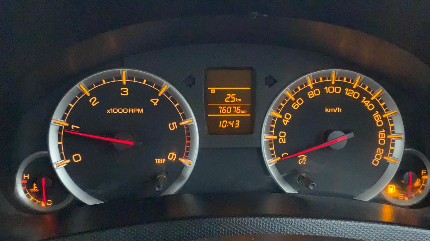 2012 Maruti Swift Dzire VDI, Diesel, Manual, 76,076 km, Odometer Image