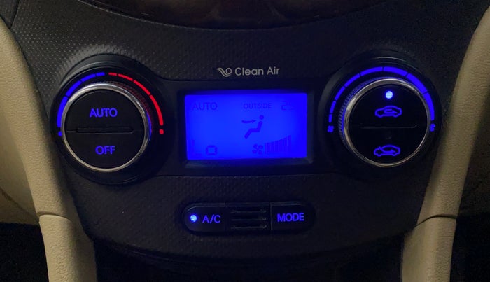 2014 Hyundai Verna FLUIDIC 1.6 VTVT SX, Petrol, Manual, 56,918 km, Automatic Climate Control