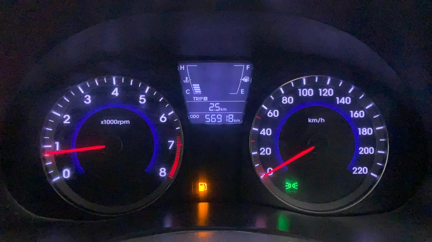 2014 Hyundai Verna FLUIDIC 1.6 VTVT SX, Petrol, Manual, 56,918 km, Odometer Image