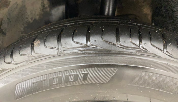 2019 Tata NEXON XZA PLUS PETROL, Petrol, Automatic, 98,186 km, Left Front Tyre Tread