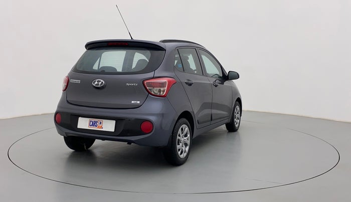 2019 Hyundai Grand i10 SPORTZ 1.2 KAPPA VTVT, Petrol, Manual, 20,848 km, Right Back Diagonal