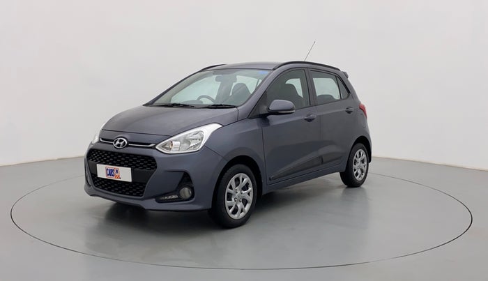 2019 Hyundai Grand i10 SPORTZ 1.2 KAPPA VTVT, Petrol, Manual, 20,848 km, Left Front Diagonal