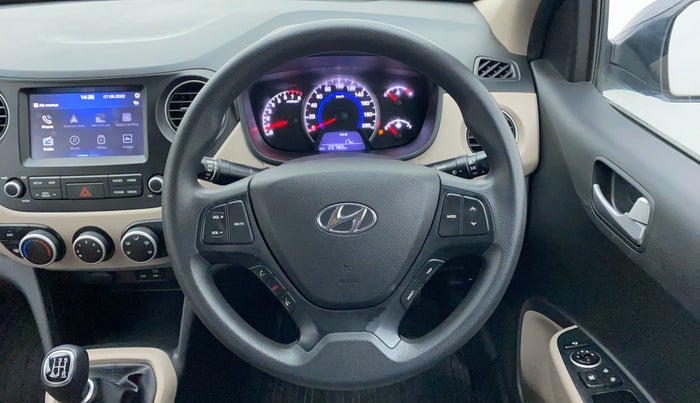 2019 Hyundai Grand i10 SPORTZ 1.2 KAPPA VTVT, Petrol, Manual, 20,848 km, Steering Wheel Close Up