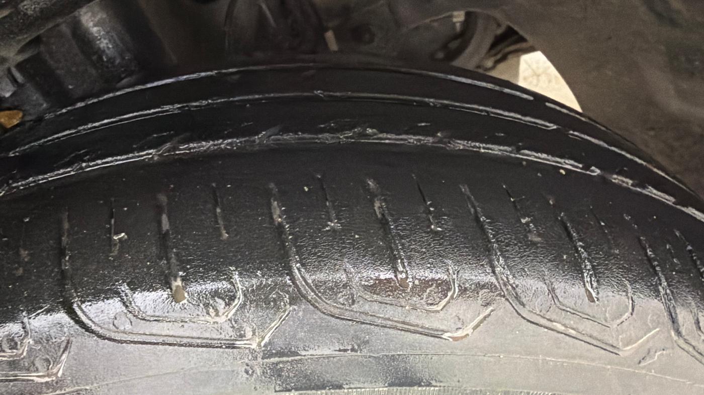 2022 Tata TIGOR XZ PLUS CNG, CNG, Manual, 46,729 km, Right Front Tyre Tread