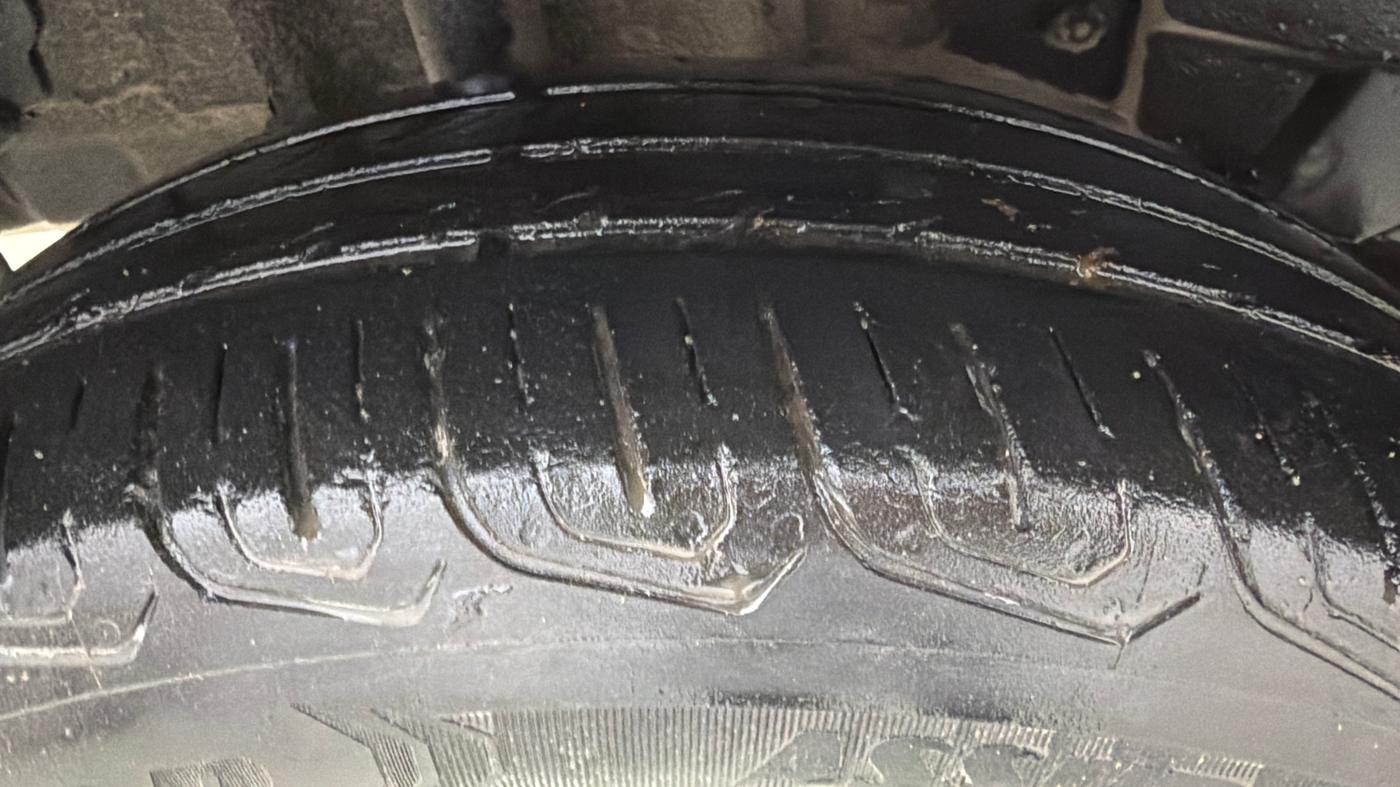 2022 Tata TIGOR XZ PLUS CNG, CNG, Manual, 46,729 km, Right Rear Tyre Tread
