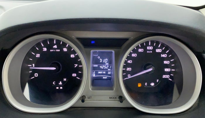 2016 Tata Tiago XZ PETROL, Petrol, Manual, 42,772 km, Odometer Image