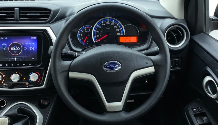 2018 Datsun Go T, Petrol, Manual, 34,676 km, Steering Wheel Close Up
