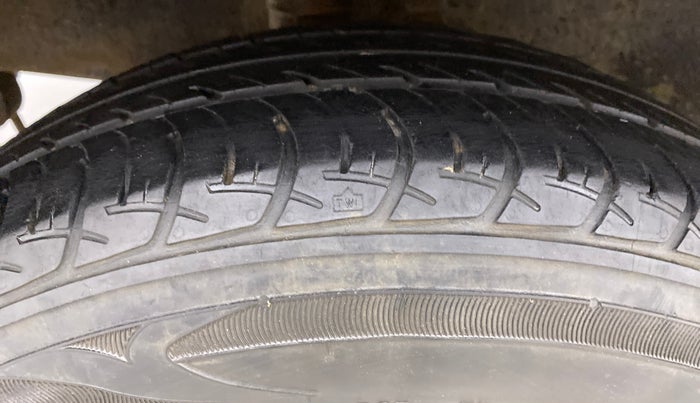 2018 Datsun Go T, Petrol, Manual, 34,676 km, Right Rear Tyre Tread