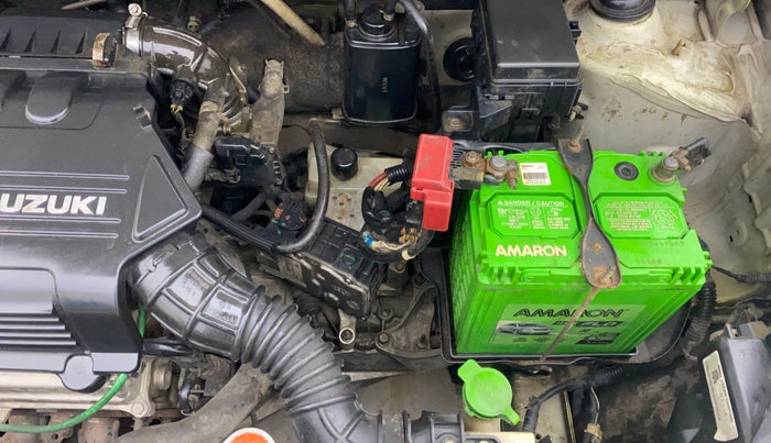 2014 Maruti Celerio VXI AMT, Petrol, Automatic, 1,04,804 km, Engine View - Left