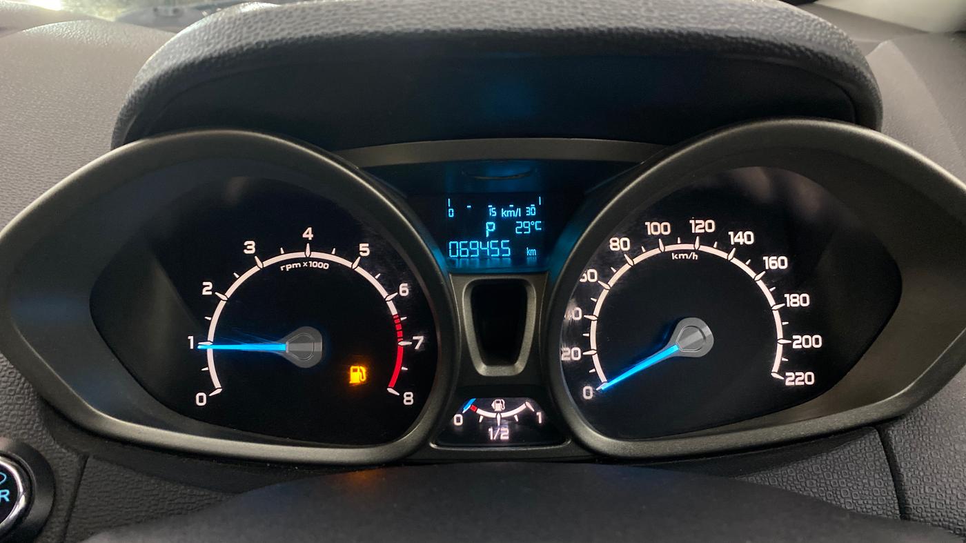 2017 Ford Ecosport TITANIUM 1.5L PETROL AT, Petrol, Automatic, 69,455 km, Odometer Image