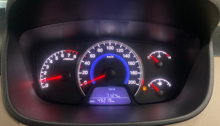 2016 Hyundai Grand i10 SPORTZ 1.2 KAPPA VTVT, Petrol, Manual, 49,219 km, Odometer Image