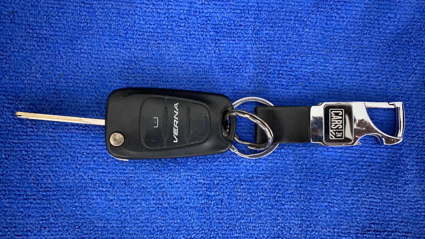 2011 Hyundai Verna FLUIDIC 1.4 VTVT, Petrol, Manual, 65,062 km, Key Close Up