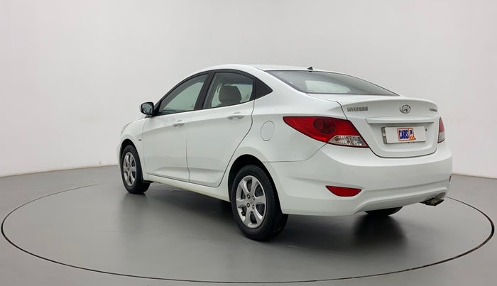 2011 Hyundai Verna FLUIDIC 1.4 VTVT, Petrol, Manual, 65,062 km, Left Back Diagonal