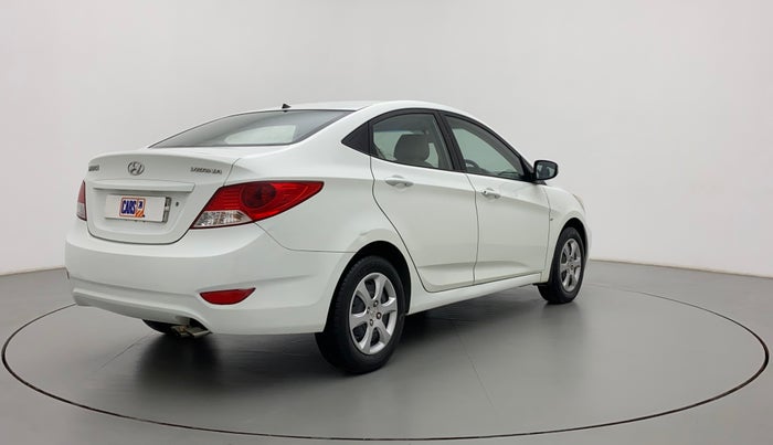 2011 Hyundai Verna FLUIDIC 1.4 VTVT, Petrol, Manual, 65,062 km, Right Back Diagonal