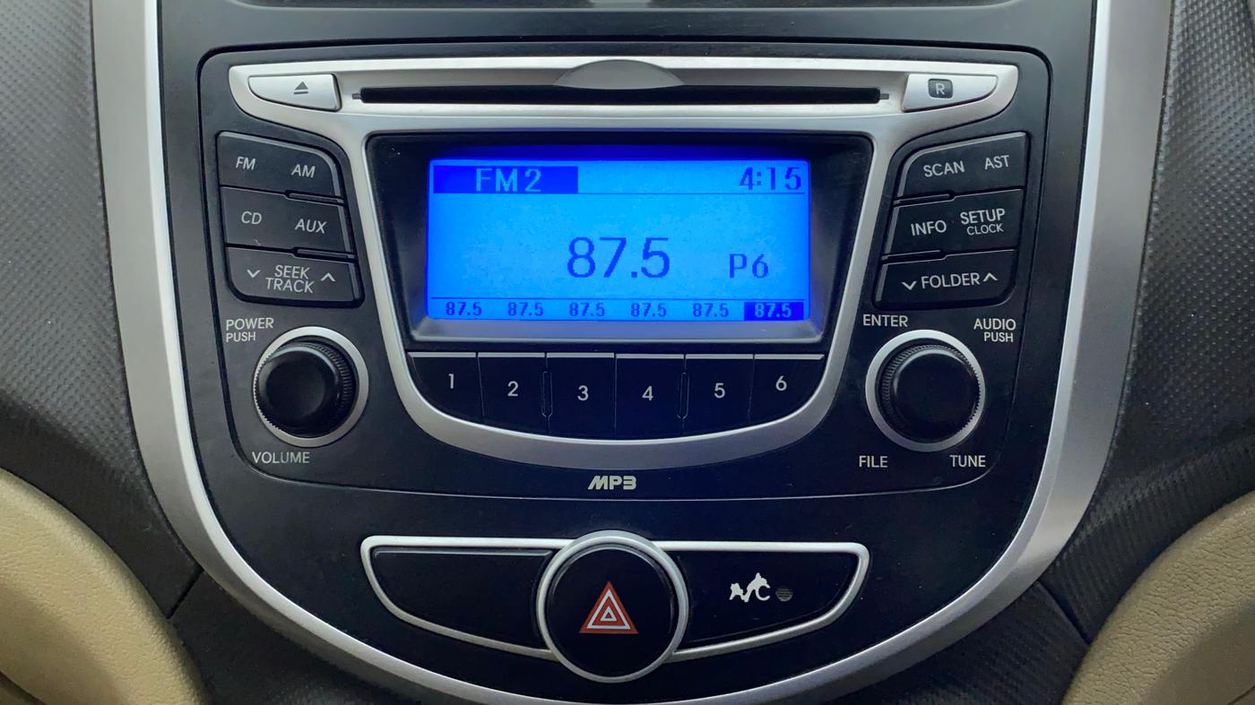 2011 Hyundai Verna FLUIDIC 1.4 VTVT, Petrol, Manual, 65,062 km, Infotainment System