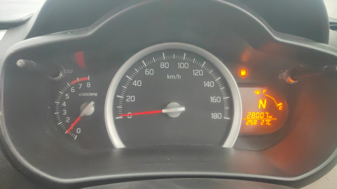 2015 Maruti Celerio ZXI AMT, Petrol, Automatic, 28,006 km, Odometer Image