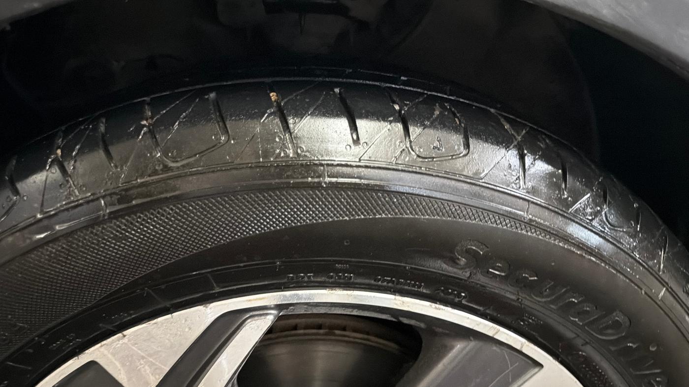 2019 Hyundai Creta SX SPORTS EDITION 1.6 DIESEL, Diesel, Manual, 81,719 km, Left Front Tyre Tread