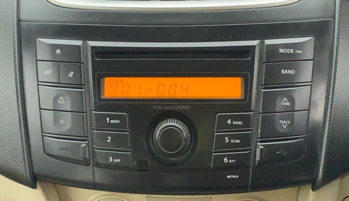 2013 Maruti Swift Dzire VXI, Petrol, Manual, 48,669 km, Infotainment system - Music system not functional