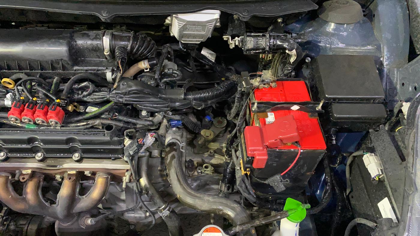 2019 Maruti Baleno DELTA PETROL 1.2, CNG, Manual, 83,984 km, Engine View - Left