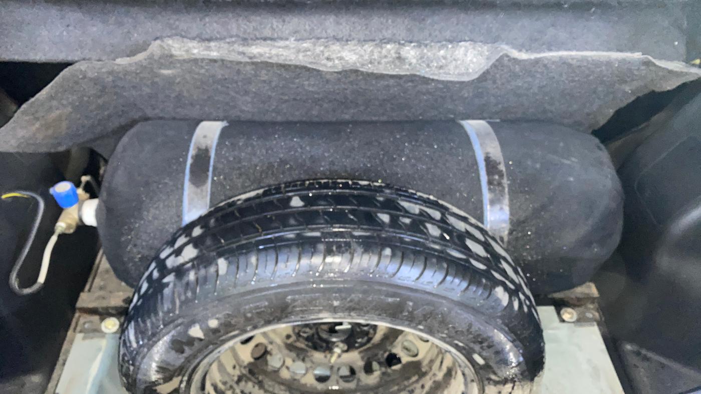 2019 Maruti Baleno DELTA PETROL 1.2, CNG, Manual, 83,984 km, Boot Inside