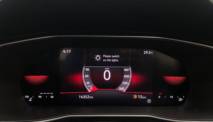 2025 Volkswagen TAIGUN GT Line 1.0L TSI MT, Petrol, Manual, 14,351 km, Odometer Image