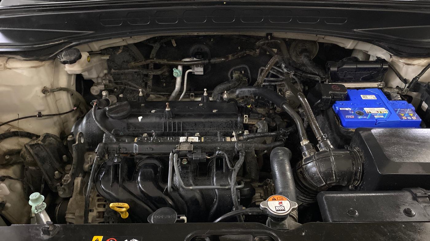 2015 Hyundai Creta SX PLUS 1.6 PETROL, Petrol, Manual, 55,301 km, Engine View