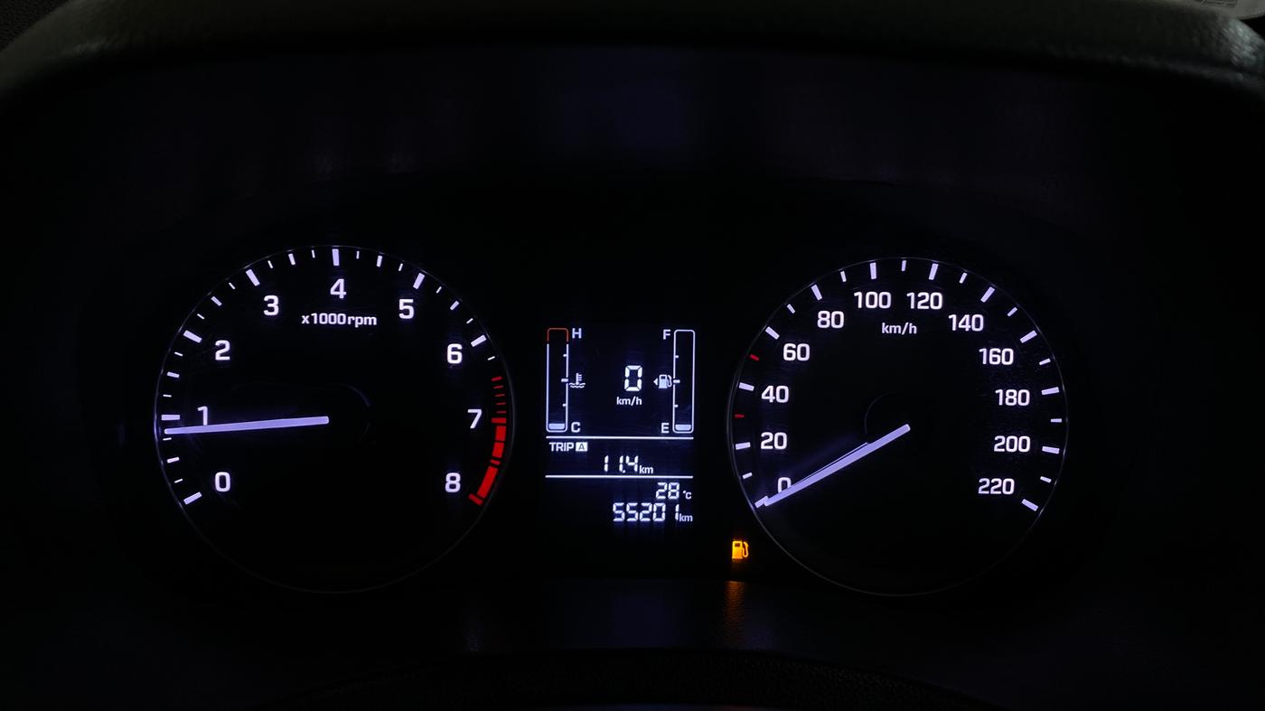 2015 Hyundai Creta SX PLUS 1.6 PETROL, Petrol, Manual, 55,301 km, Odometer Image