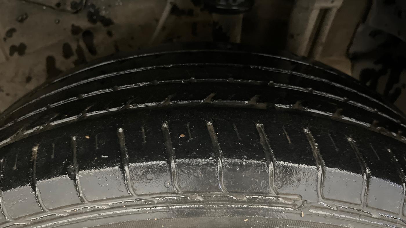 2017 Tata NEXON XM PETROL, Petrol, Manual, 56,943 km, Left Rear Tyre Tread