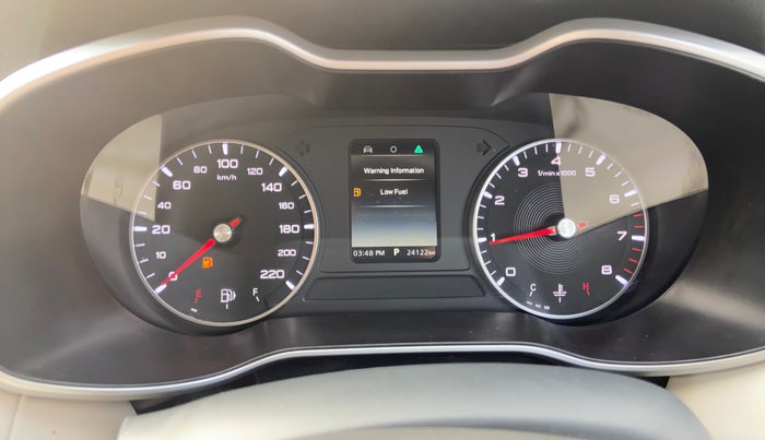 2022 MG ASTOR SUPER 1.5 CVT, Petrol, Automatic, 24,114 km, Odometer Image