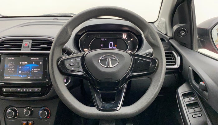 2022 Tata TIAGO NRG XZ AMT, Petrol, Automatic, 9,405 km, Steering Wheel Close Up