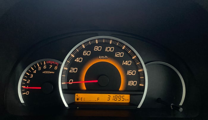 2016 Maruti Wagon R 1.0 VXI, Petrol, Manual, 31,944 km, Odometer Image