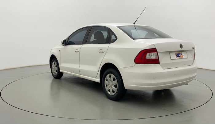 2012 Skoda Rapid 1.6 MPI AT AMBITION PLUS, Petrol, Automatic, 40,902 km, Left Back Diagonal