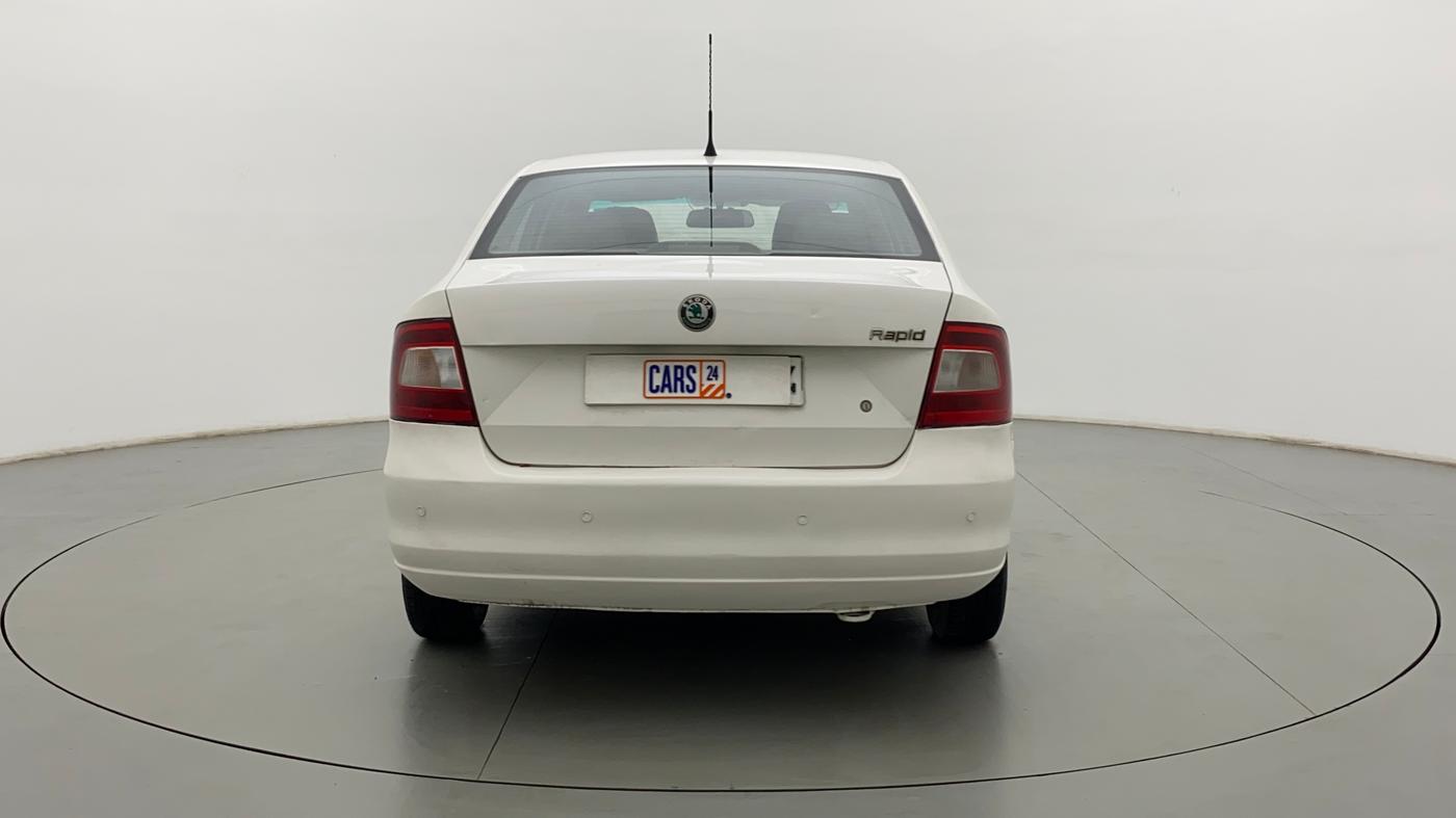 2012 Skoda Rapid 1.6 MPI AT AMBITION PLUS, Petrol, Automatic, 40,902 km, Back/Rear