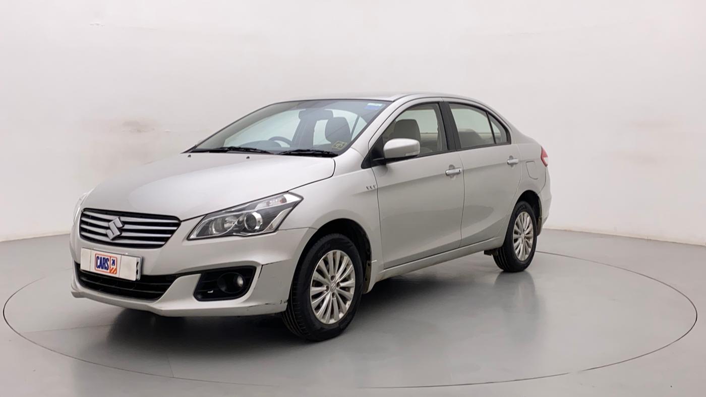 2015 Maruti Ciaz ZXI, Petrol, Manual, 83,871 km, Left Front Diagonal