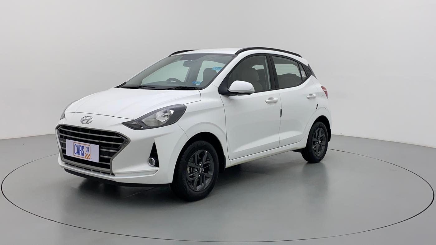 2020 Hyundai GRAND I10 NIOS SPORTZ PETROL, Petrol, Manual, 7,326 km, Left Front Diagonal