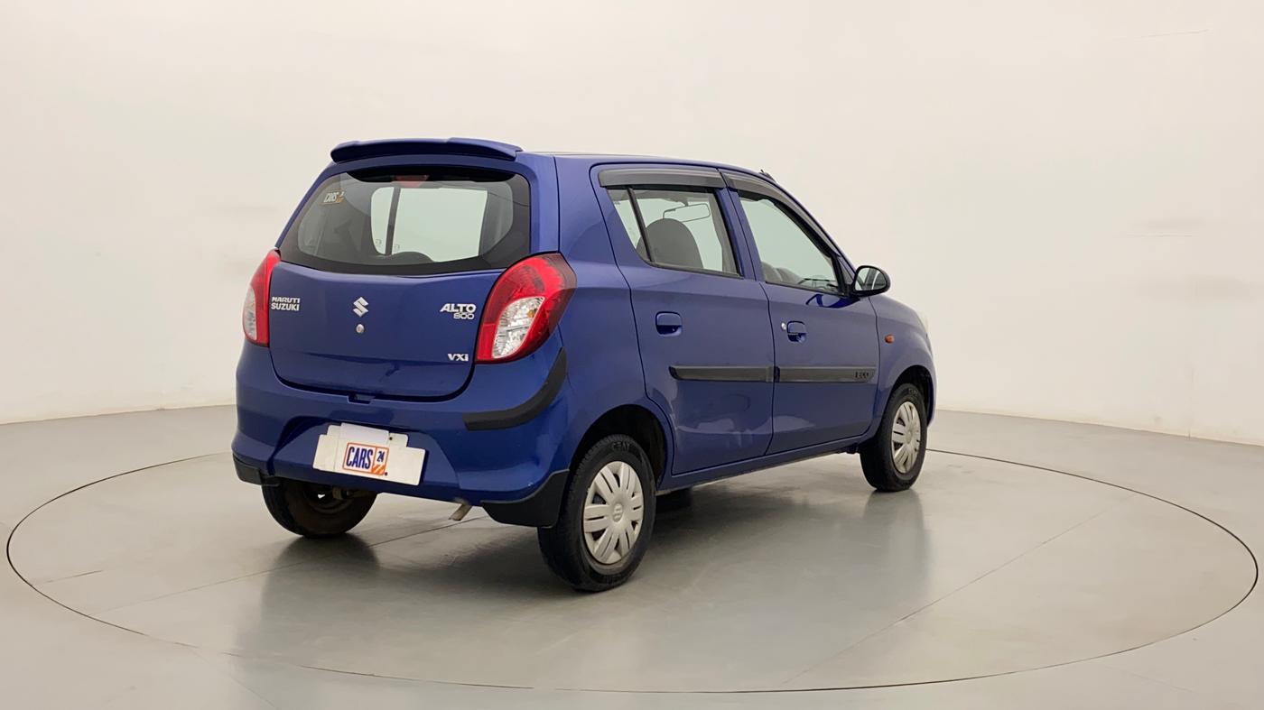 2015 Maruti Alto 800 VXI, Petrol, Manual, 50,406 km, Right Back Diagonal